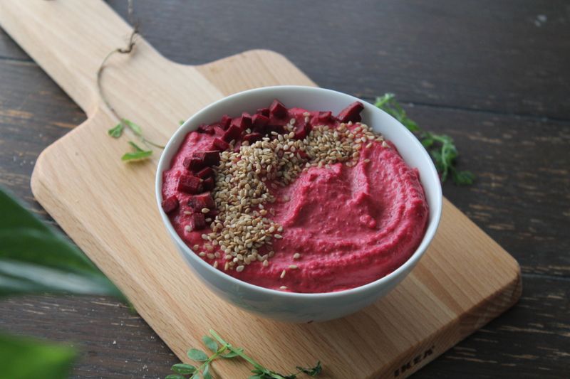 Rote Rübe-Kren-Aufstrich
